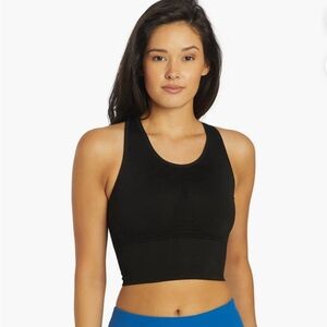 Sweaty Betty Black long line sports bra